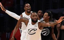 Lebron James hào hứng trước buổi trực tiếp NBA Allstar Draft 2019