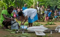 Dùng máy bay không người lái vận chuyển vaccine tiêm chủng tại Vanuatu