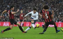 VIDEO HIGHLIGHTS: Tottenham 5-0 Bournemouth (Vòng 19 Ngoại hạng Anh)
