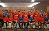 Thầy trò HLV Park Hang Seo gửi lời chúc mừng năm mới 2019 tới người hâm mộ