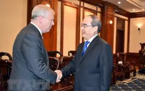 Bí thư Thành ủy TP.HCM tiếp xã giao Hoàng tử Andrew, Vương quốc Anh
