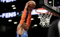 Russell Westbrook chính thức vượt qua Jason Kidd về số lần giành triple double