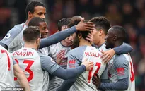 VIDEO tổng hợp diễn biến Bournemouth 0-4 Liverpool (Vòng 16 Ngoại hạng Anh)