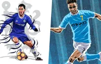 Lịch thi đấu bóng đá châu Âu đêm nay: Tâm điểm màn so tài Chelsea - Man City