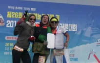 Cuộc chạy bộ độc đáo tại PyeongChang