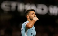 Ghi 4 bàn vào lưới Leicester, Sergio Aguero gia nhập "bộ tứ siêu đẳng"