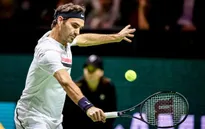 Thắng kịch tính Kohlschreiber, Federer vào tứ kết Rotterdam mở rộng