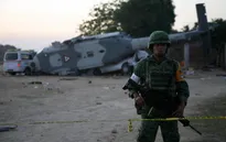 Rơi trực thăng chở Bộ trưởng ở Mexico, ít nhất 13 người thiệt mạng