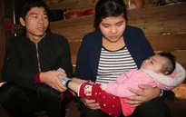 Thương bé 1 tuổi mang bệnh não úng thủy