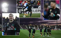 Ngược dòng thắng Leganes, Real Madrid còn kém Barcelona 14 điểm