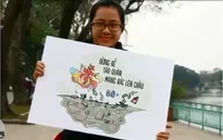 Người dân nô nức thả cá tiễn ông Công, ông Táo về trời