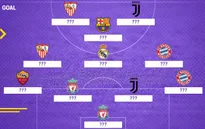 Đội hình tiêu biểu vòng 1/8 UEFA Champions League: Nhiều gương mặt gây bất ngờ