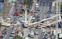 Vụ sập cầu ở Miami, Mỹ: Ít nhất 4 người thiệt mạng