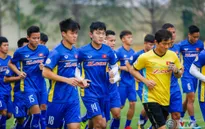 ẢNH: ĐTQG Việt Nam tập luyện trước trận gặp Jordan