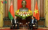 Chủ tịch nước Trần Đại Quang tiếp Phó Thủ tướng Belarus Semashko