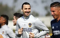 Ibrahimovic rạng rỡ trong buổi tập đầu tiên tại LA Galaxy