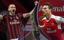 Lịch thi đấu Europa League rạng sáng ngày 09/3: Tâm điểm AC Milan - Arsenal