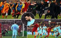 Messi im tiếng trong ngày Roma đi vào lịch sử
