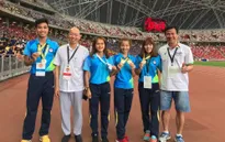 Điền kinh Việt Nam giành 5 HCV, 1 HCB tại giải Singapore mở rộng 2018