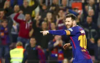 Cuộc đua Chiếc giày vàng châu Âu: Messi vươn lên số 1