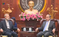 Bí thư Thành ủy TP.HCM Nguyễn Thiện Nhân tiếp Chủ tịch Quốc hội Iran
