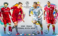 Lịch thi đấu bán kết lượt đi Champions League: Liverpool – Roma, Bayern – Real