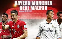 Bayern Munich – Real Madrid, 01h45 ngày 26/04 (Bán kết lượt đi - Champions League): Cuộc chiến cân sức!