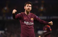Messi cán mốc 550 bàn thắng cho Barcelona