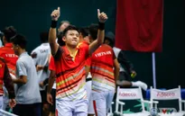 ẢNH: Thắng Qatar, ĐT quần vợt Việt Nam trở lại nhóm II Davis Cup