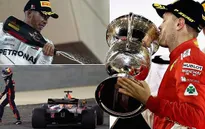 F1: Sebastien Vettel giành chiến thắng kịch tính tại Bahrain GP