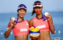 Giải bóng chuyền bãi biển nữ thế giới - Tuần Châu Hạ Long mở rộng 2018: Các VĐV Nhật Bản thể hiện sức mạnh tuyệt đối