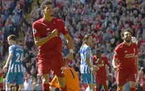 Ngoại hạng Anh vòng cuối: Liverpool tưng bừng, Man City chạm mốc 100 điểm