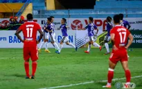 ẢNH: Hoà HAGL, CLB Hà Nội tiến vào bán kết Cúp Quốc gia