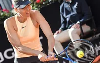 Ngược dòng trước Cibulkova, Sharapova tiến vào vòng 3 Rome mở rộng 2018