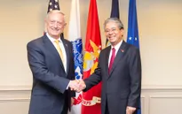 Đại sứ Việt Nam tại Hoa Kỳ Phạm Quang Vinh hội kiến Bộ trưởng Quốc phòng James Mattis