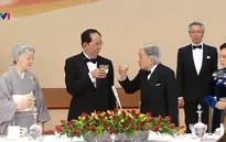 Nhật Bản chiêu đãi trọng thể Chủ tịch nước Trần Đại Quang và phu nhân