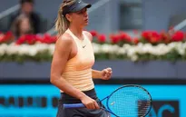 Sharapova thẳng tiến vào vòng 3 đơn nữ Madrid mở rộng 2018