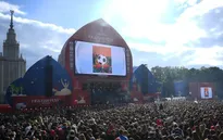 Phóng viên Thể Thao VTV tác nghiệp tại World Cup 2018: Khai trương Fanzone lớn nhất Wolrd Cup 2018