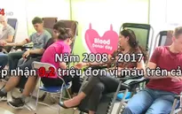 Nhiều người nước ngoài tại Việt Nam tham gia hiến máu tình nguyện