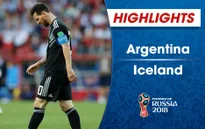 HIGHLIGHTS: Argentina 1-1 Iceland (Bảng D FIFA World Cup™ 2018)