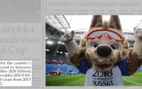 FIFA World Cup™ 2018 liệu có mang lại cho Nga 31 tỷ USD như kỳ vọng?
