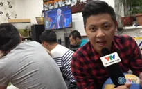 Phóng viên Thể Thao VTV tác nghiệp tại Nga: Xem bóng đá cùng người Việt tại Volgograd