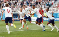 Ghi 5 bàn trong hiệp 1, ĐT Anh lọt top 4 siêu tấn công ở FIFA World Cup™