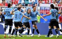 KẾT QUẢ FIFA World Cup™ 2018: Thắng ấn tượng ĐT Nga, ĐT Uruguay giành ngôi nhất bảng A