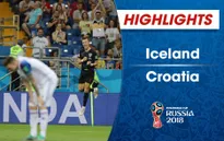 HIGHLIGHTS: ĐT Iceland 1-2 ĐT Croatia (Bảng D FIFA World Cup 2018)