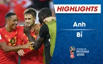 HIGHLIGHTS: Anh 0-1 Bỉ (Bảng G FIFA World Cup™ 2018)