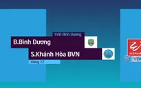 Tổng hợp diễn biến Becamex Bình Dương 0–3 Sanna Khánh Hoà BVN (Vòng 12 Nuti Café V.League 2018)