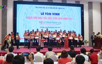 Tôn vinh người hiến máu tiêu biểu toàn quốc