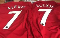 Áo số 7 của Sanchez tại Man Utd đã được mở bán