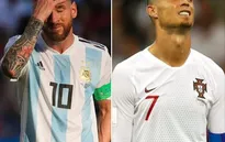 Khoảnh khắc Messi và Cris Ronaldo thất thần rời FIFA World Cup™ 2018